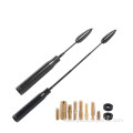 BLACK TELESCOPIC 50 CALIBER BULLET ANTENNA FOR DODGE